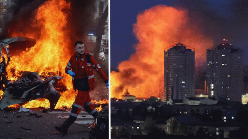 Putin Ignores Trump’s Warning and Unleashes Massive 10‑Hour Missile Attack