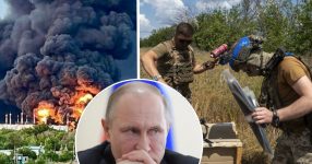 Ukrainian Drone Strike on Russian Chemical Plant Sparks Global Alarm as WWIII Fears Intensify